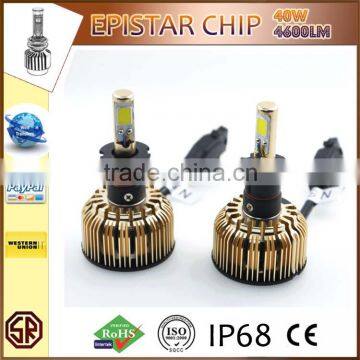 2016 Latest design 40W EPISTAR chip H3 Led Headlight