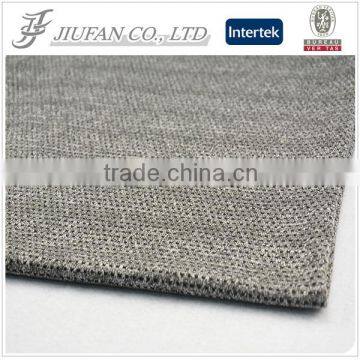 graphite fabric for custom jacquard elastic waistband with top dyed melange yarn