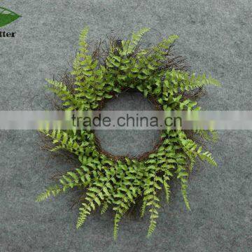 Hanging Custom Artificial Flower Wreath Graden Decoration Indooor