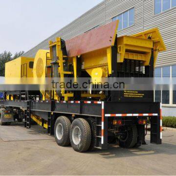 Mobile crusher plant