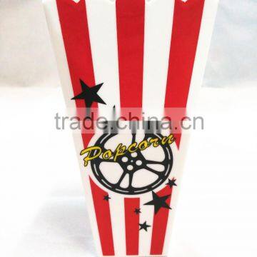 20cm highX 9cmX6cm width Christmas Plastic Popcorn Bucket