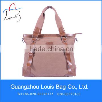 2014 new promotional ladies canvas duffle bag