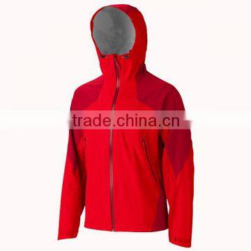 Hot selling high quality windproof mens red fashion outdoor jacket