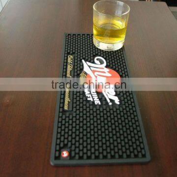 customized hot sell pvc brand bar mat