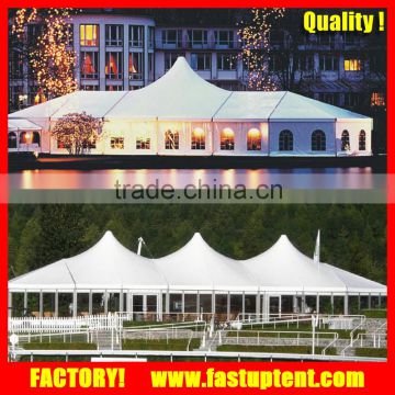 15m x 20m High Peak mixed dome party marquee wedding tent for 300 seater