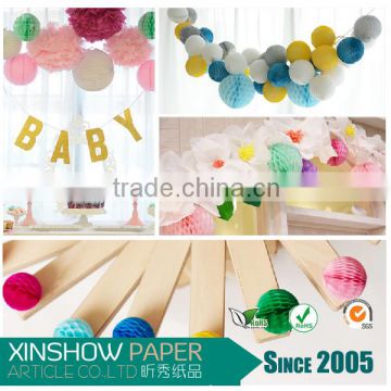 party decoration paper honeycomb ball