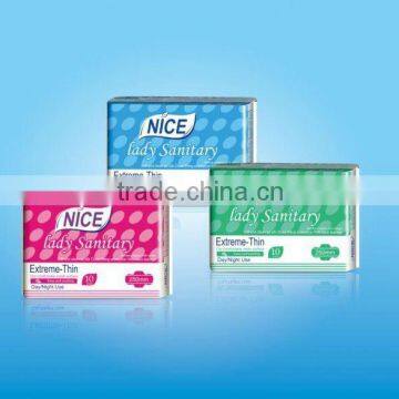 Ultra-thin Disposable Lady Sanitary Napkins