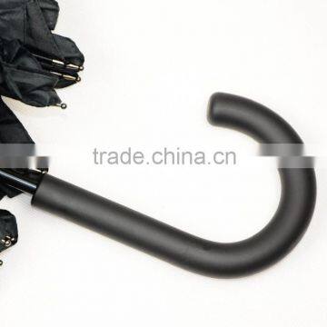 China Factory Black Straight Umbrella With Frills photo-4