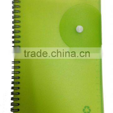 PP cover spiral notebook with sticky notes,Wenzhou