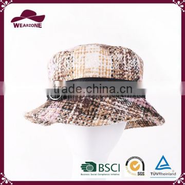 Winter Plaid Bucket Hat