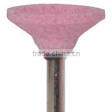 pink mounted point stone