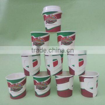 paper coffee cups with handles,single wall paper coffee cups with handles,Disposable paper cups with handles