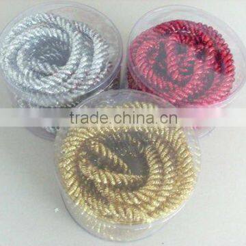 HOT SALE Mini Metallic Christmas Tinsel Twist Ribbon Cord for Christmas Gift Packing Decorations