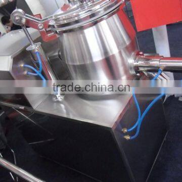 Rapid mixing granulator