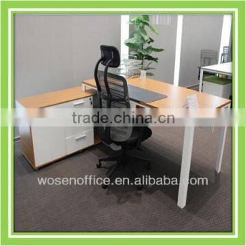 2013 MODERN EXECUTIVE METAL LEG DESK--S07-M18E