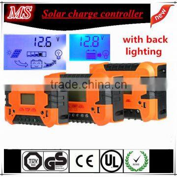 China PWM Solar Charge Controller 12v 24v 40A