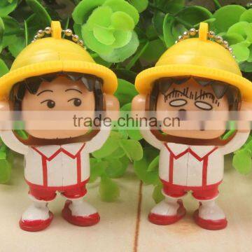 Hot Sale High Quality Costom Face Change Doll Key Chain Manufacturer photo-6