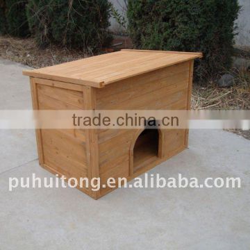 outdoor wooden chicken coop