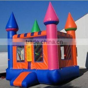 Popular PVC inflatable bounce castle/ air bounce with CE blower