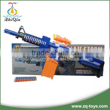 Hot promotional plastic toy gun safe sniper toy gun that shoots plastic bullets for children