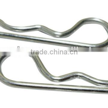 Steel zinc plated R pins