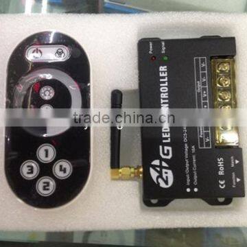 led controller touch remote controller 5~24v 16a rf led remote controller lighting controller high quality 3 years warranty