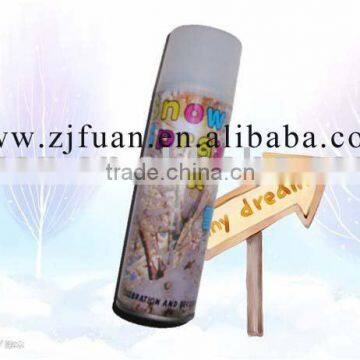 snow spray for party decoration