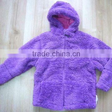 Girls Fleece Jacket, Children Pile Fleece Jacket