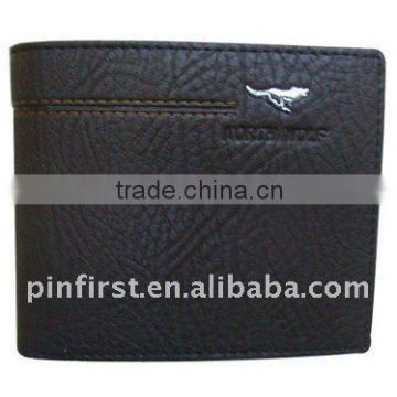 Leather Mens Black Wallet Bifold Wallet Leather