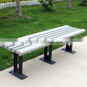 Wrought iron and wood patio benches outdoor furniture china