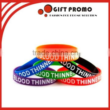 Promotional Deboss Silicone Bracelet