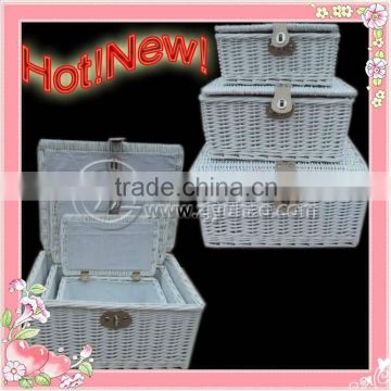 2012 Newest White Color Storage Laundry Hamper