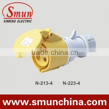 16A 3p 110v IP44 industrial coupler