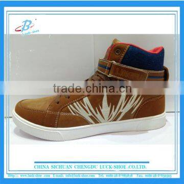 2016 classic men's high top casual sneaker shoes for wholesale