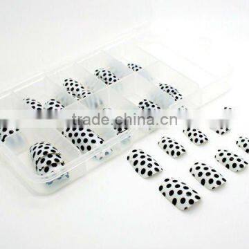 Design French Acrylic Nail Tips X 100 HN413