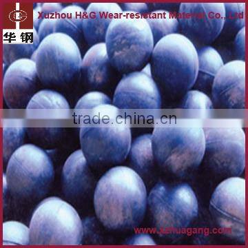 chrome alloyed chrome steel ball casting for grinding