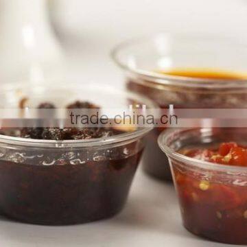 Plastic Mini Cup And Saucer Cup Disposable PET Plastic Wholesale