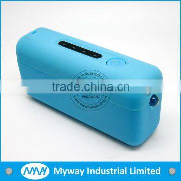 MYWAY professional customized samrt phone power charger / mobile power bank charger with silicone