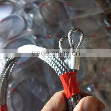 Steel wire rope zinc plated DIN3055 6X7+FC