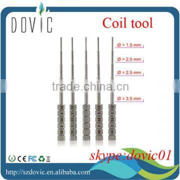 Stainless micro coil jig tool