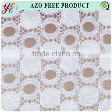 Keqiao Supplier High Quality Battenburg Lace Fabric Nylon Spandex Lace Fabric for Dressing photo-2