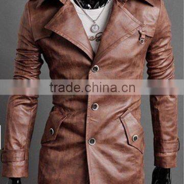 Wholesale - high Quality Fashion Men's Leather Jacket