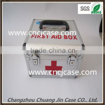 China factory price carrying medical paramedic doctors aluminum first aid kit box