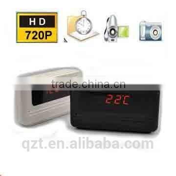 24 Hours Recording multifunction Clock Camera DVR with Motion Detect Function V6 720P clock Surveillance cam