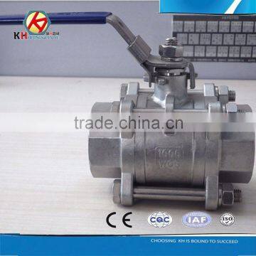 Stainless Steel 1 PC 1/2" BALL VALVE