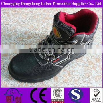 CHONGAN Brand High Cut Shoes with Steel Toe Cap