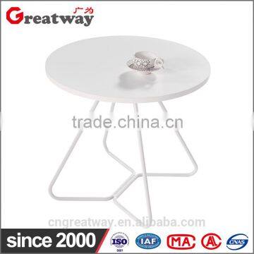 Round frame for coffee table MCF/GLASS top furniture hardware (QS-12)