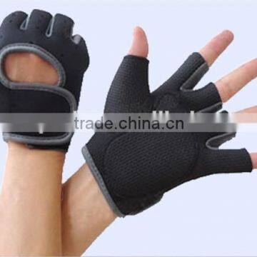 Neoprene Material Sports Weight Lifting Half Finger Custom Gym Gloves Quality Choice photo-3