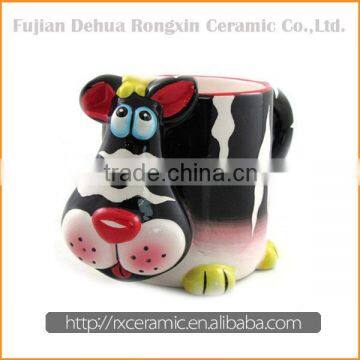 Cartoon animal 3D life is good ceramic coffee mugs