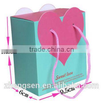 2014 creative joyful handbag / candy box of paper board